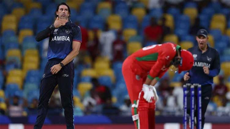 Namibia beats Oman in T20 World Cup Super Over