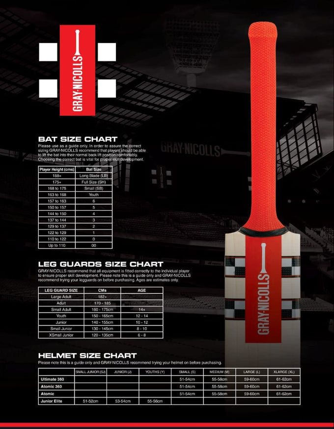 Cricket Bat Dimension Information