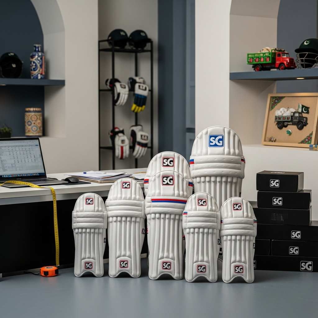SG Batting Pads Size Chart Explained