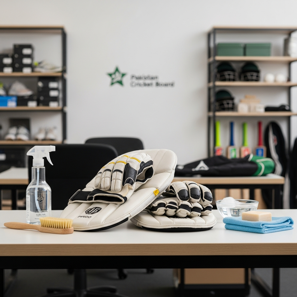 How to Clean Cricket Pads and Gloves