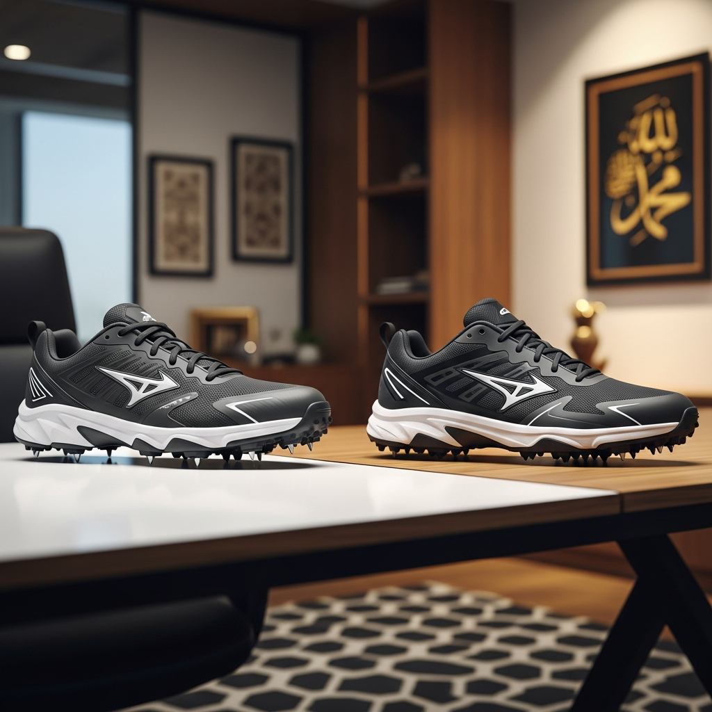 Spikes vs Rubber Sole Cricket Shoes