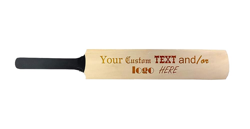 Personalize Your Game with our Custom Engraved Mini Signature Cricket Bat