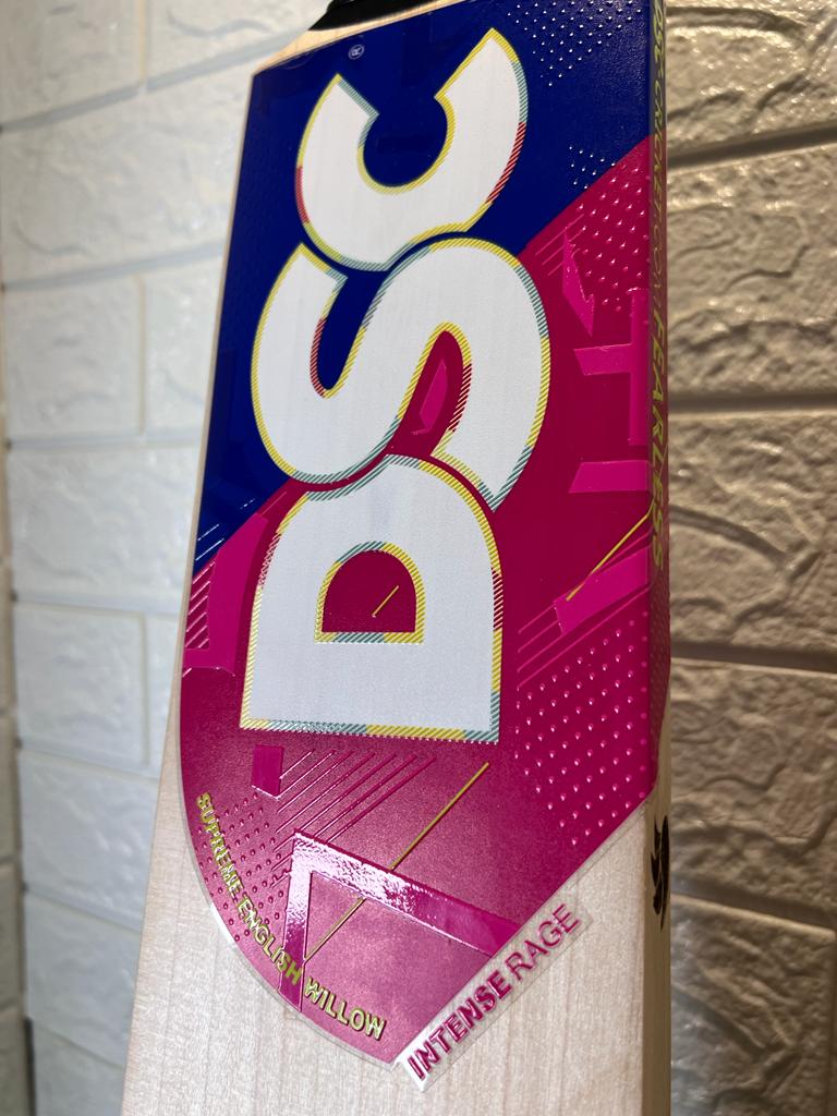 DSC Intense Rage players edition English willow grade 1 cricket bat