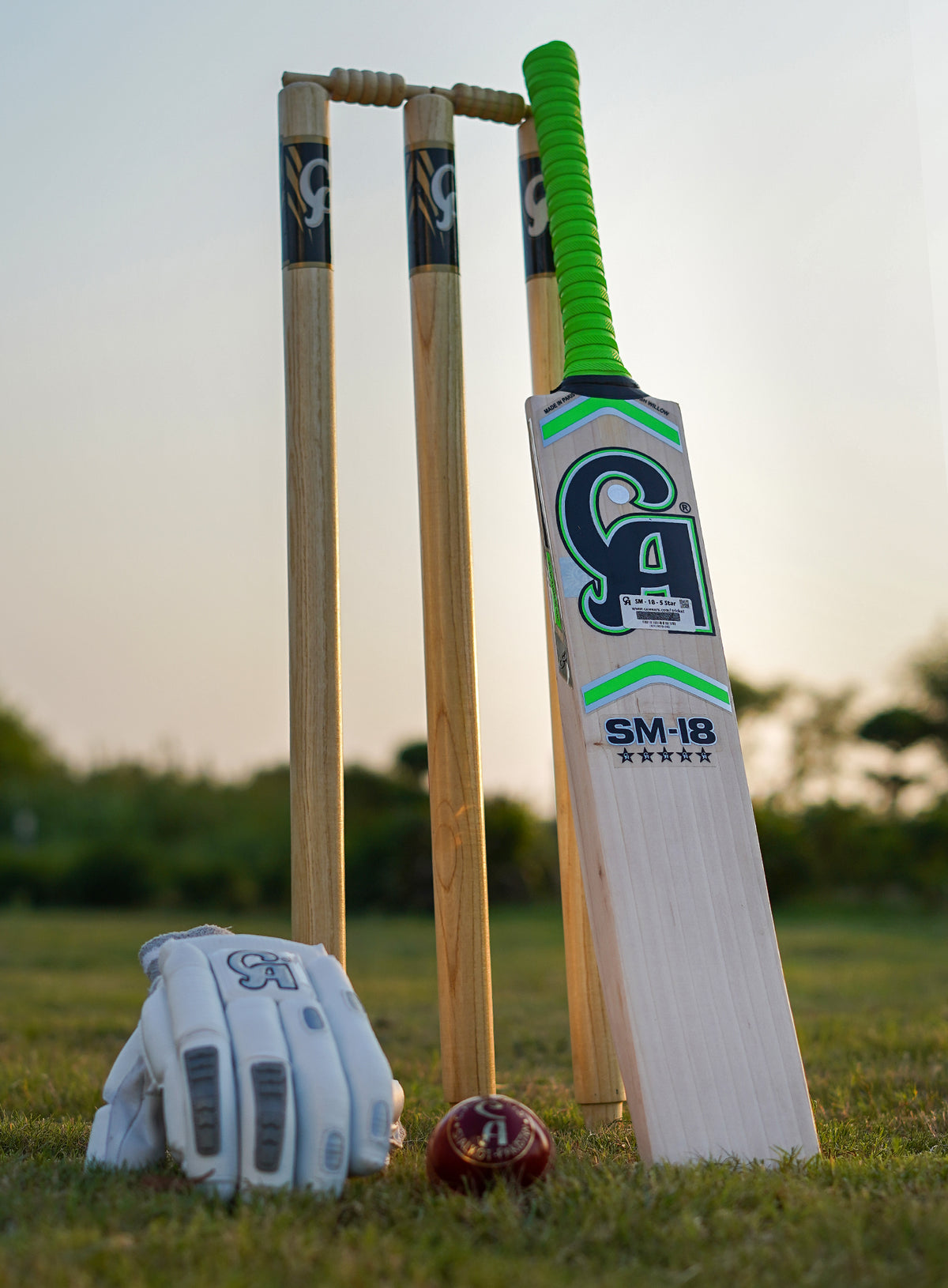 CA SM-18 5 STAR Grade 1 English Willow Hard Ball Cricket Bat