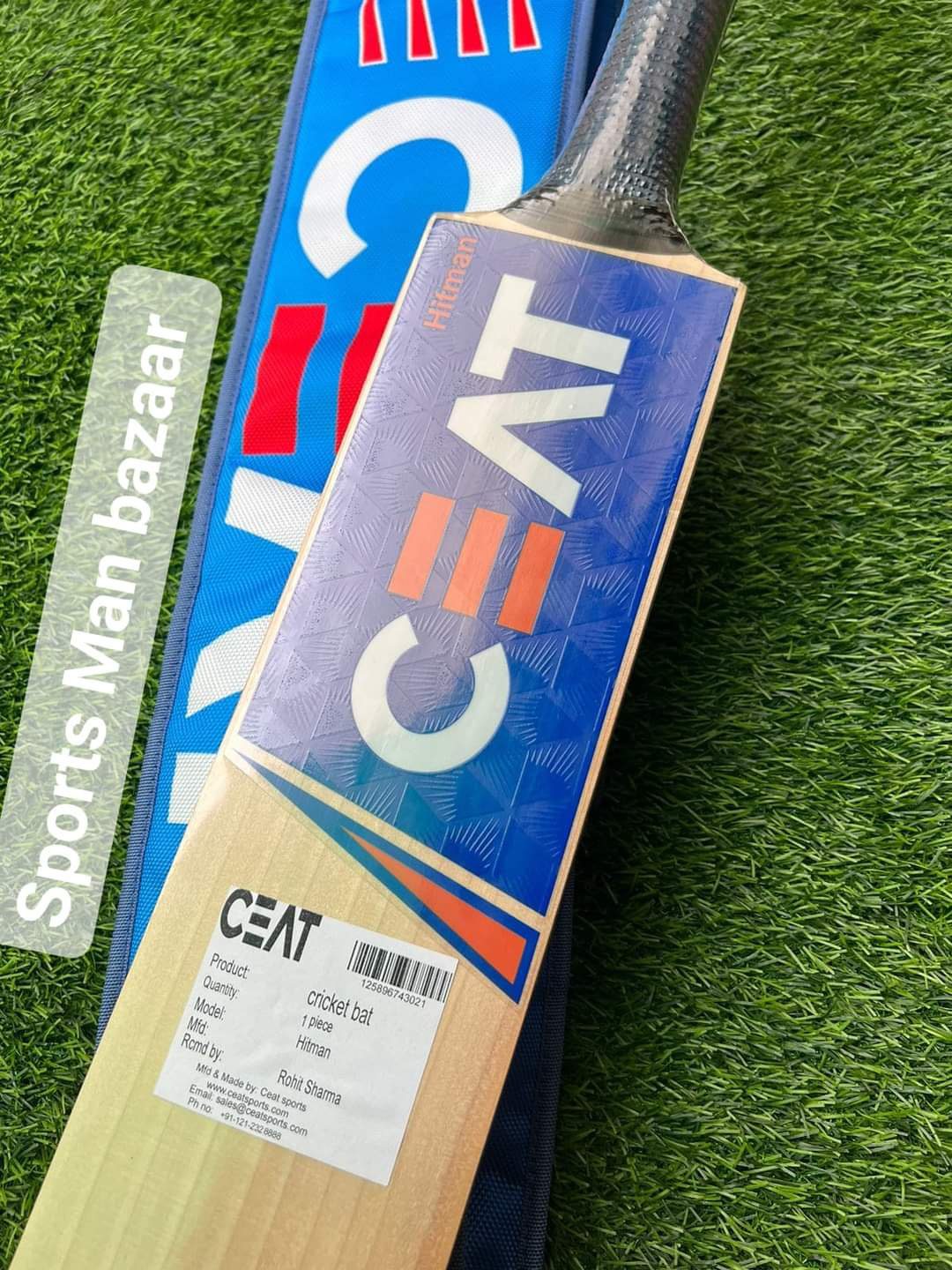 CEAT Hitman Rohit Sharma players edition English willow bat