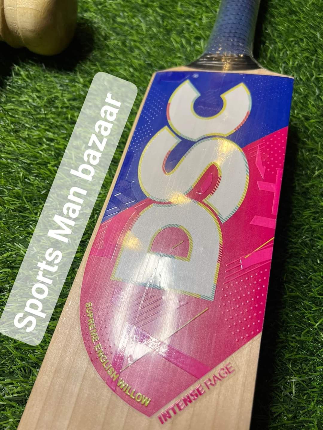 DSC Intense Rage David Warner Edition English Willow Bat