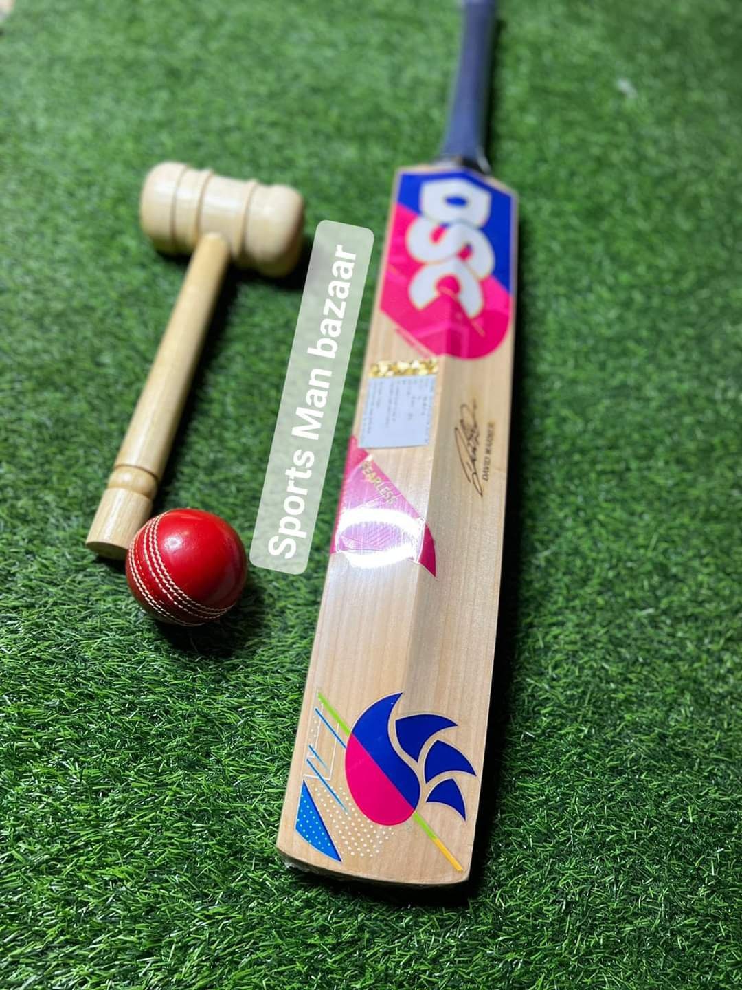 DSC Intense Rage David Warner Edition English Willow Bat