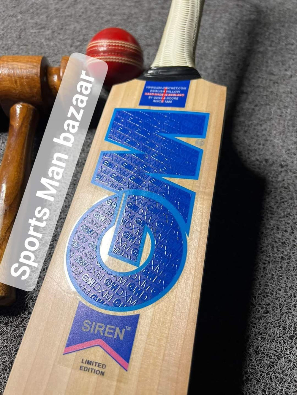 GM SIREN Limited edition English willow bat