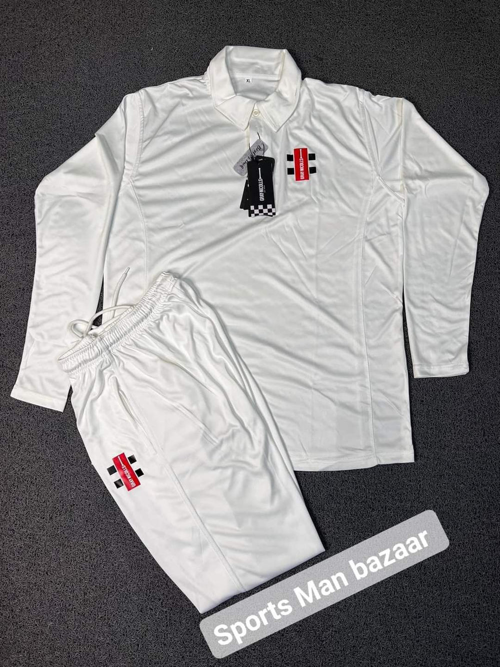 🔥Premium quality Gray Nicolls players edition White Test kit for sale