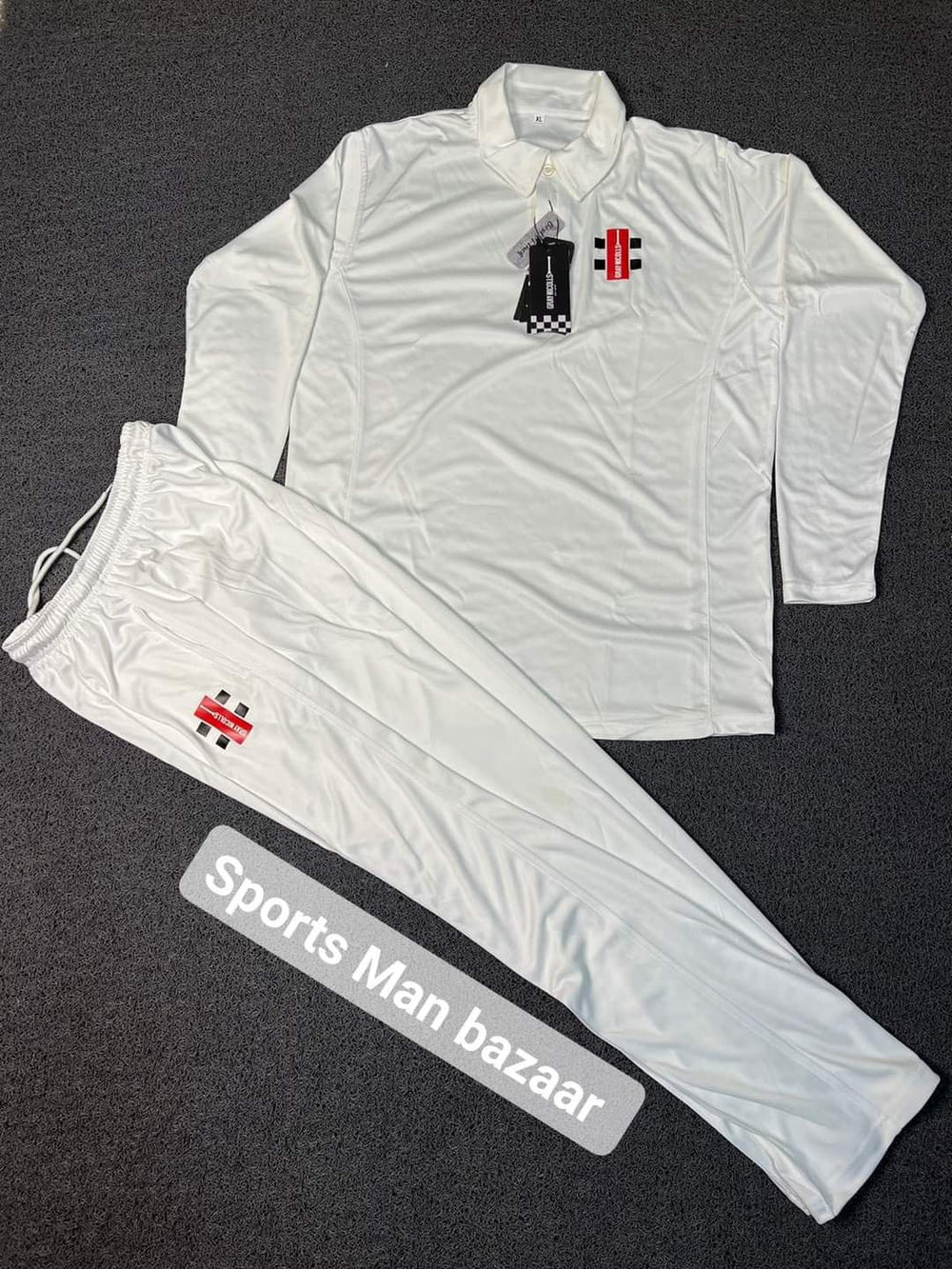 🔥Premium quality Gray Nicolls players edition White Test kit for sale