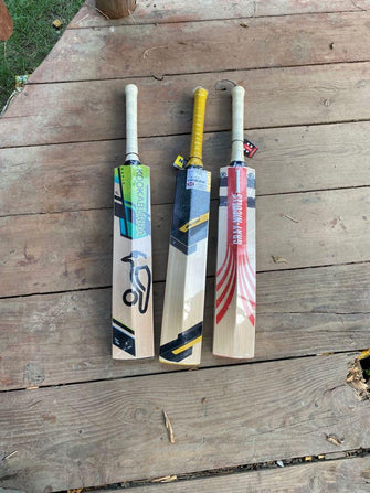 3 Ultimate English willow grade 1 Bats for Aspiring Cricketers