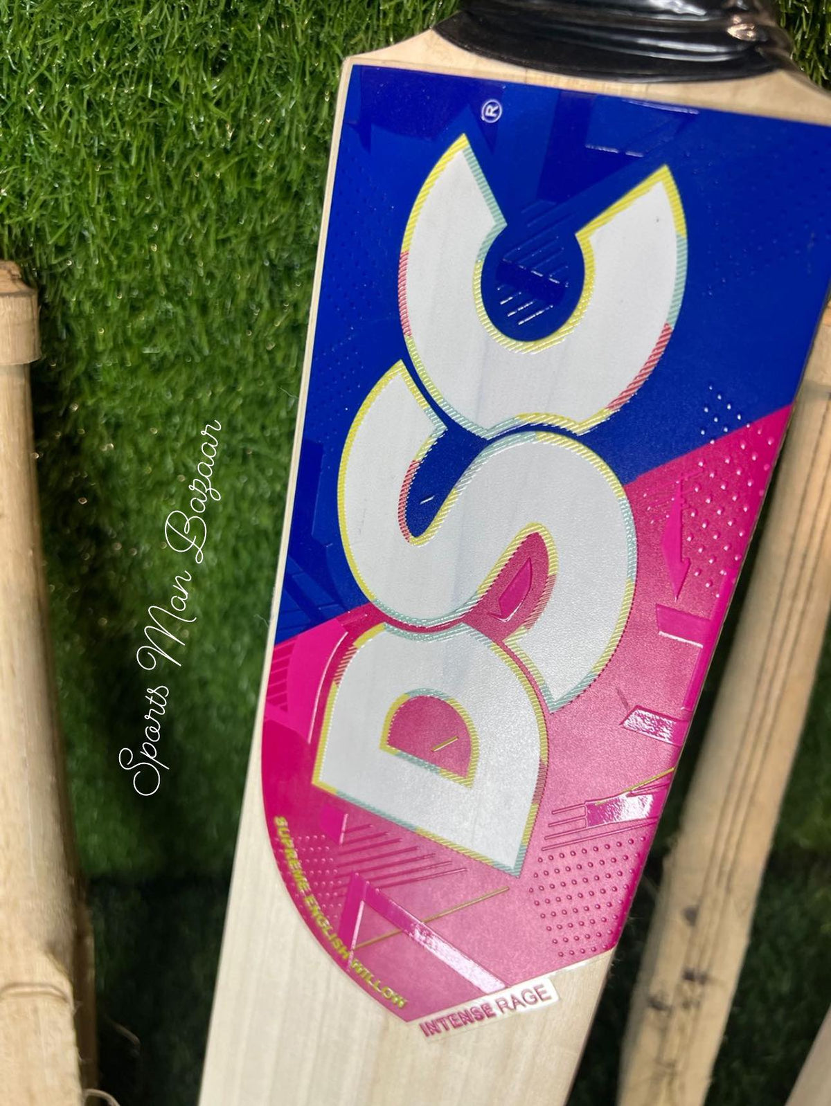DSC Intense Rage players edition English willow grade 1 cricket bat