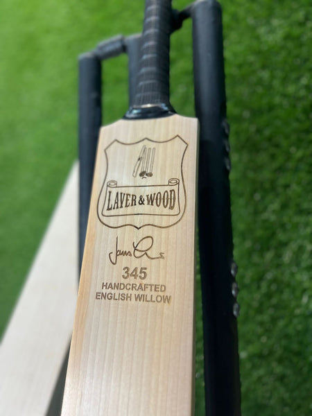 Laver and Wood 345 special ELEGANCE edition handcrafted English willow bat