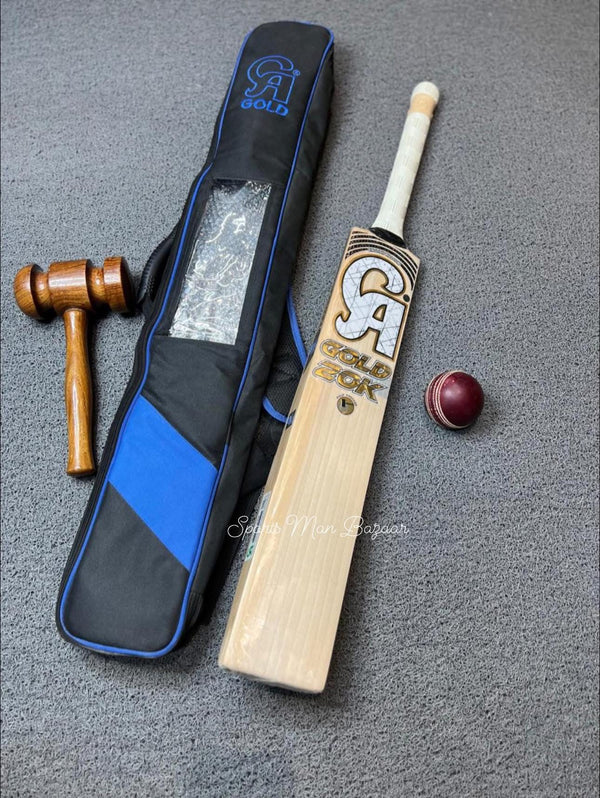 CA Gold 20k English Willow Grade 1 Cricket Bat
