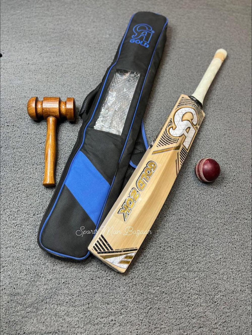 CA Gold 20k English Willow Grade 1 Cricket Bat