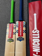 Close-up of the blade and grains on the Gray Nicolls Hovac 1.3 2026 Edition Cricket Bat