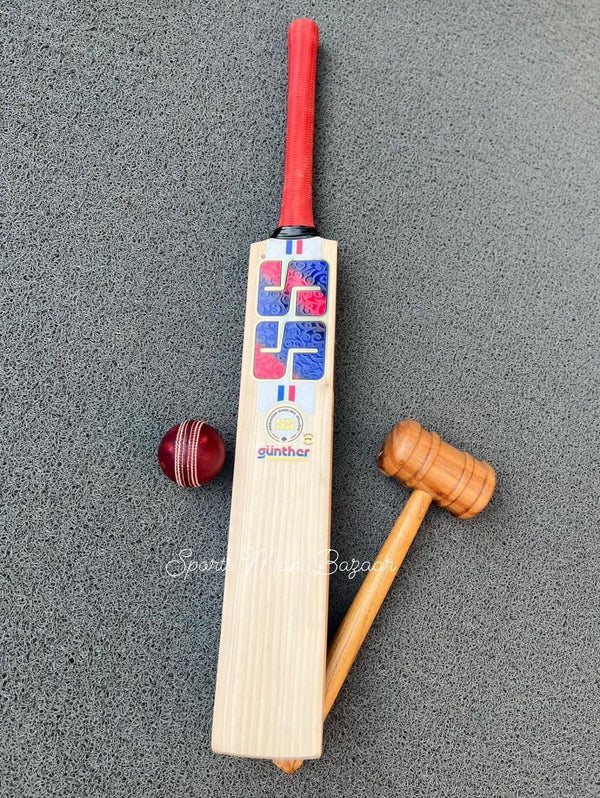 Top-Grade SS Ton Gunther Player’s Edition English Willow Grade 1 Cricket Bat
