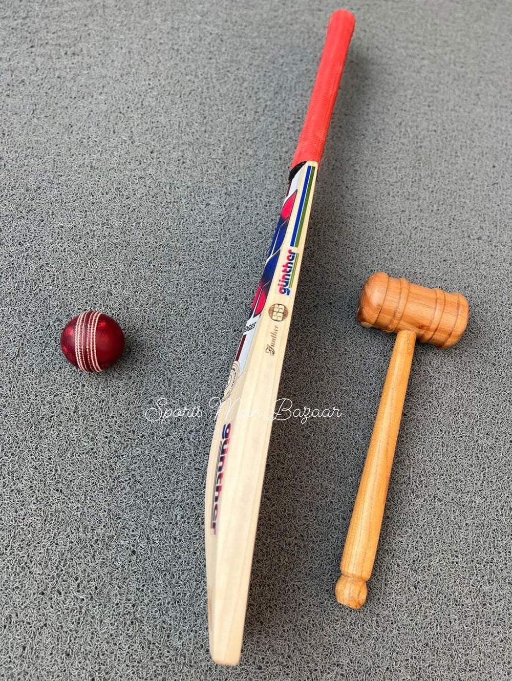 Top-Grade SS Ton Gunther Player’s Edition English Willow Grade 1 Cricket Bat