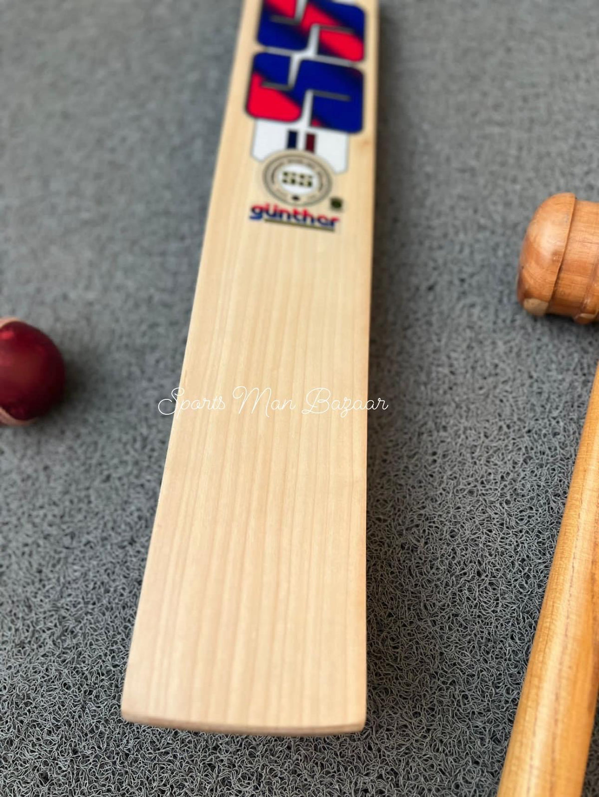 Top-Grade SS Ton Gunther Player’s Edition English Willow Grade 1 Cricket Bat