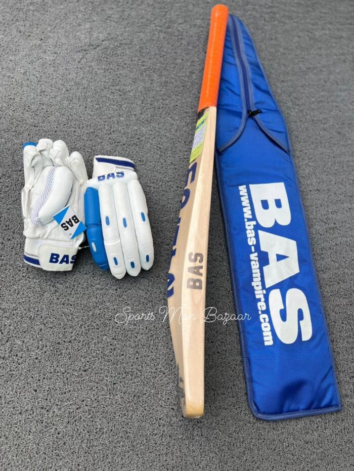 BAS Vampire Retro Vintage Players Edition English Willow Grade 1 Cricket Bat