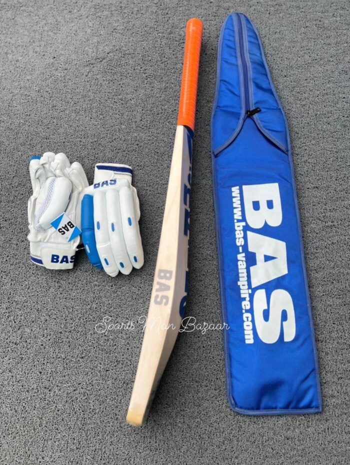 BAS Vampire Retro Vintage Players Edition English Willow Grade 1 Cricket Bat