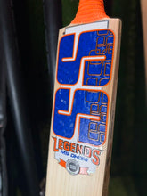 **Alt Text for Title/Banner Image**

SS Legend MS Dhoni Cricket Bat banner featuring premium English willow bat profile with Sportsman Bazar logo