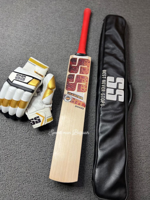 SS Master 2000 English Willow Grade 1 Cricket bat