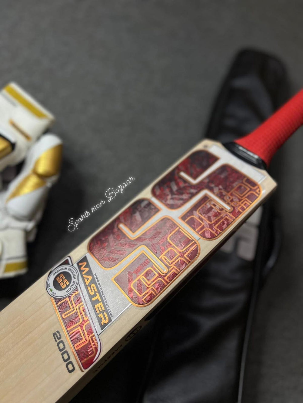SS Master 2000 English Willow Grade 1 Cricket bat