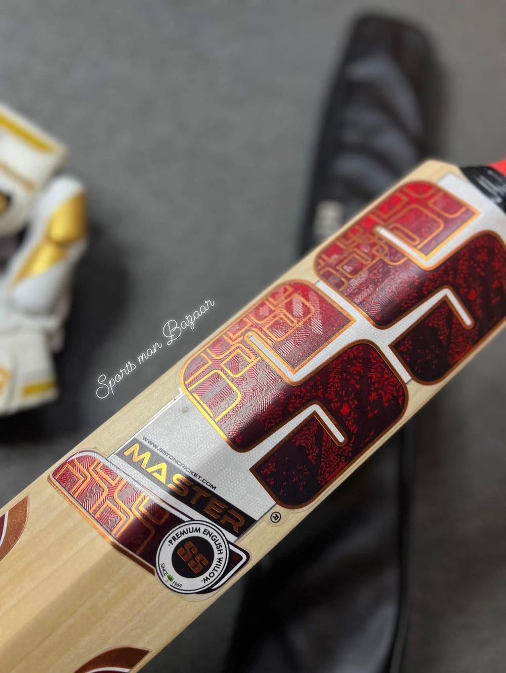 SS Master 2000 English Willow Grade 1 Cricket bat