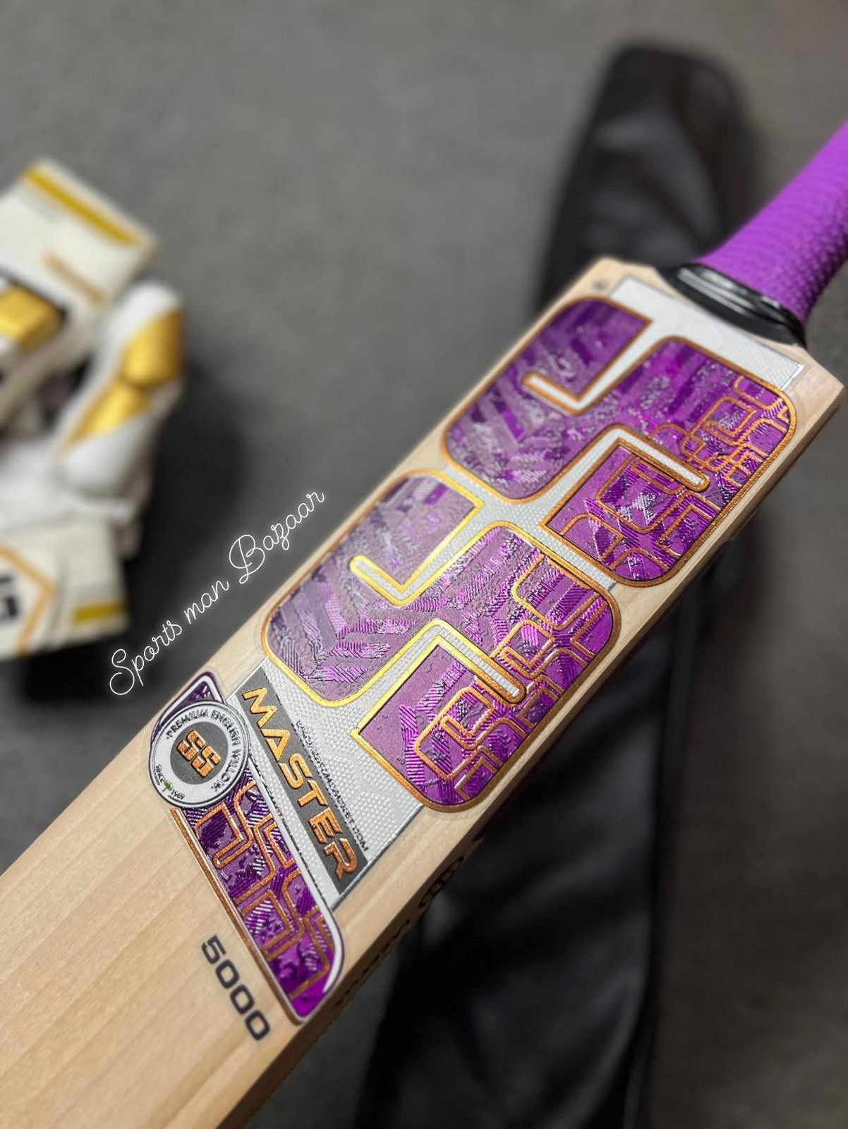 SS Master 5000 Grade 1 English Willow Cricket Bat– Sports Man Bazar