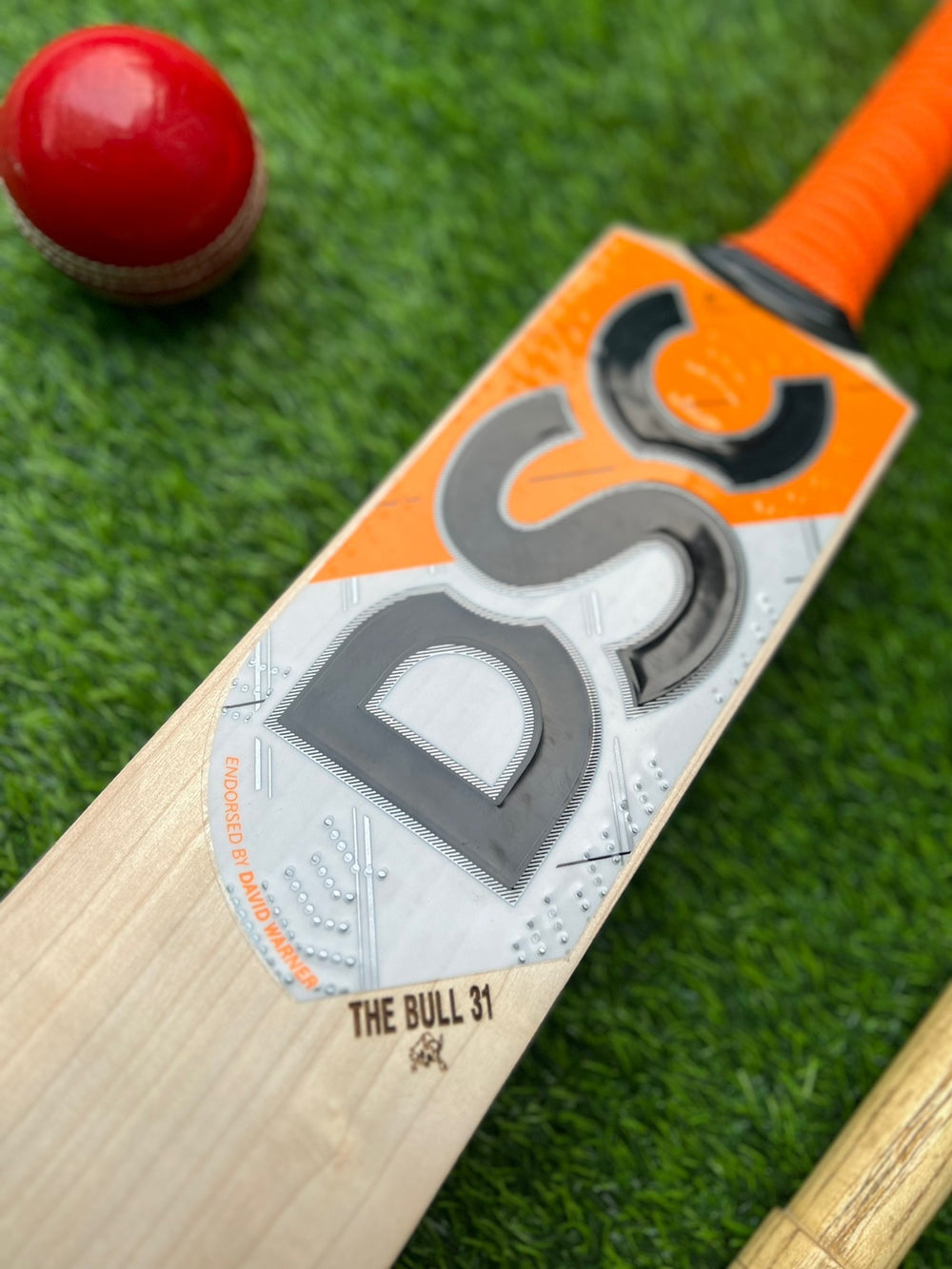DSC The Bull 31 David Warner edition English willow grade 1 bat