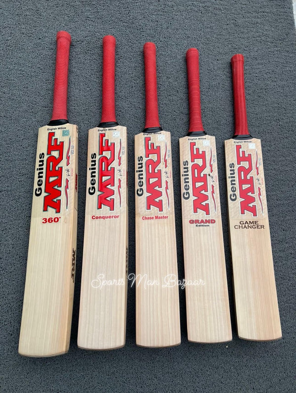 🇮🇳 Grade A + 🔥Top Grade MRF English Willow Cricket bats
