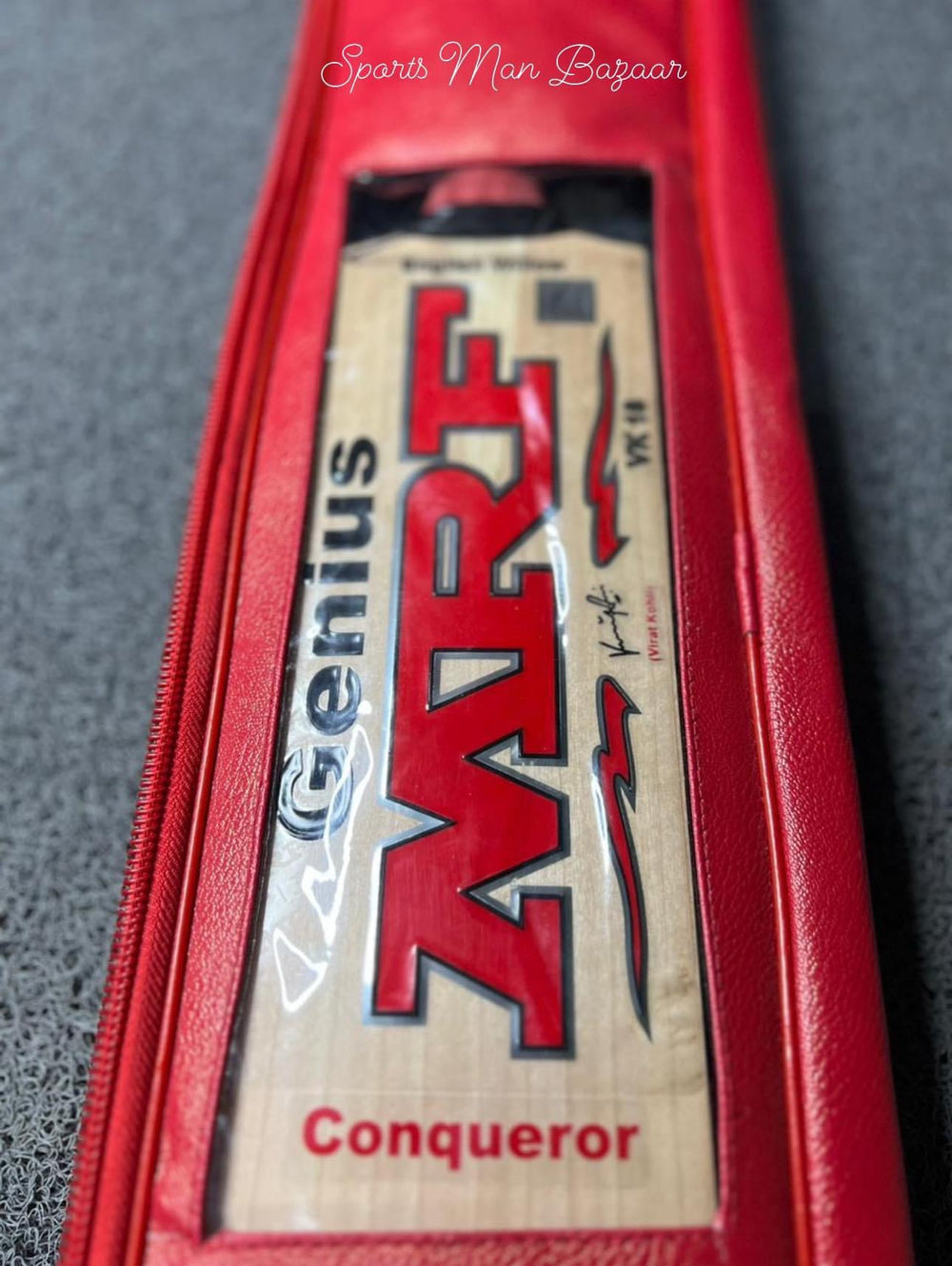 MRF Conqueror VK-18 Virat Kohli edition English Willow Grade 1 cricket bat