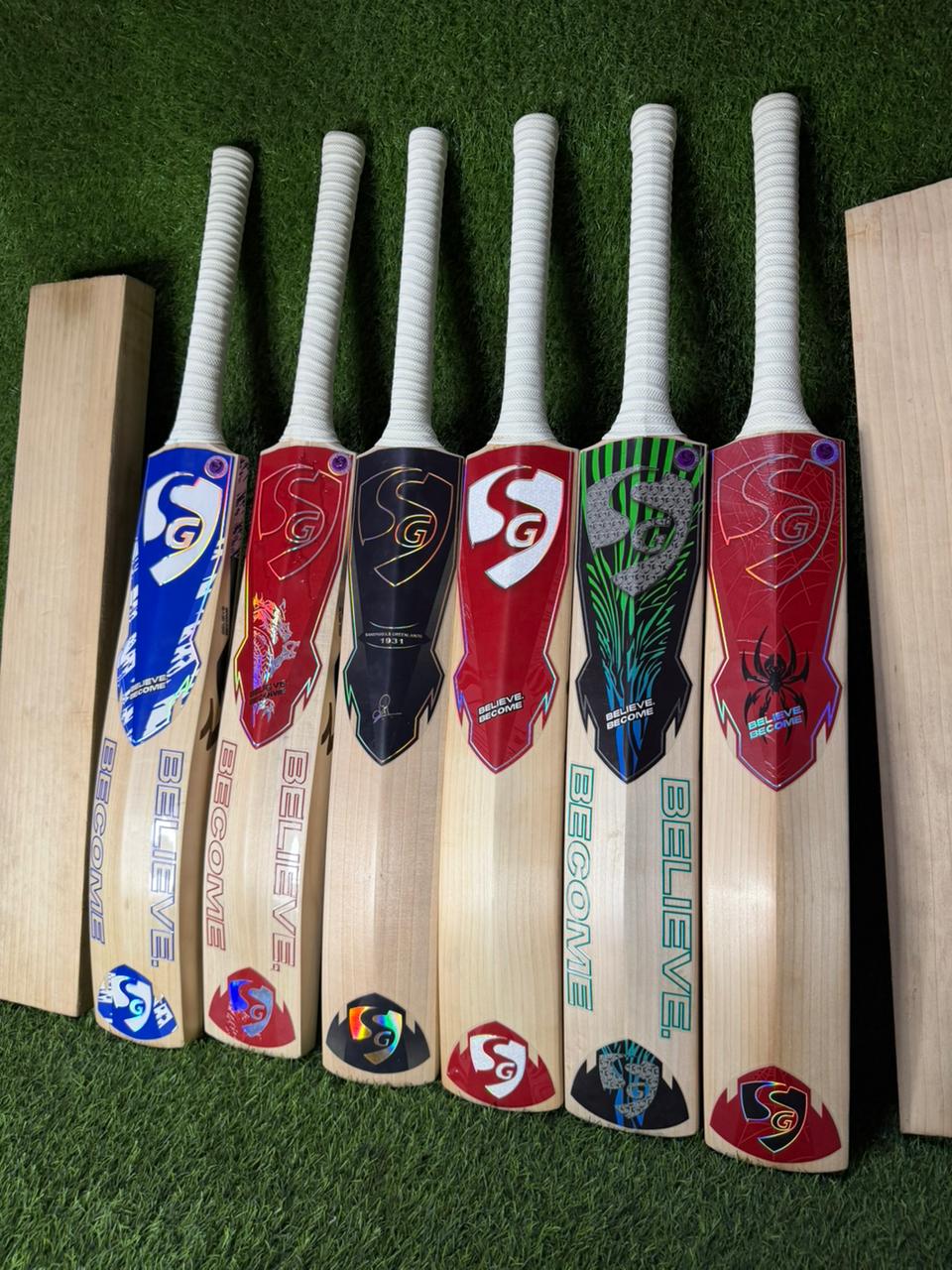 Back profile of SG 2026 Range Cricket Bat